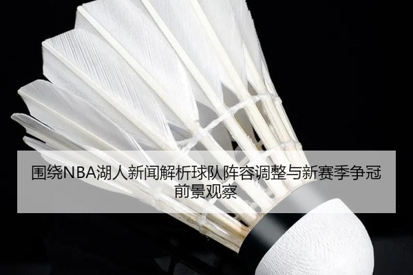围绕NBA湖人新闻解析球队阵容调整与新赛季争冠前景观察