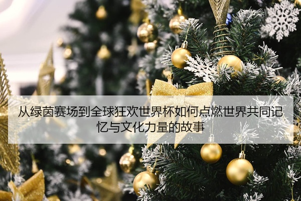 从绿茵赛场到全球狂欢世界杯如何点燃世界共同记忆与文化力量的故事
